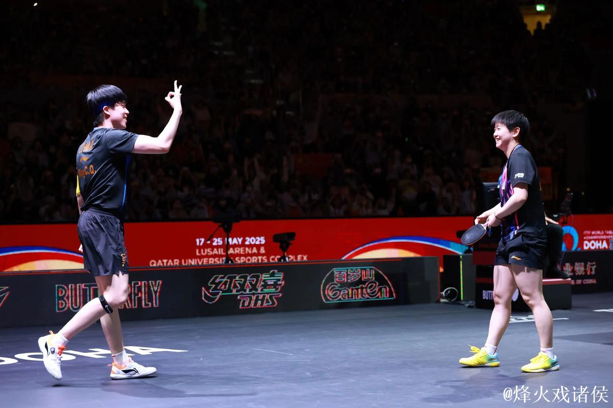 王楚钦9925分稳居男单世一，孙颖莎11600分领跑女单